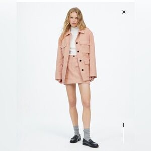 Madewell Women's Blush Pink Utility Jacket